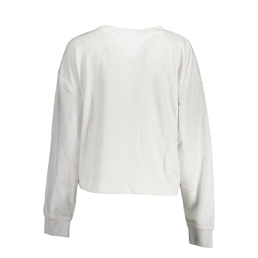 Tommy Hilfiger White Cotton Women Sweater $202.00 Tommy Hilfiger Luzworld