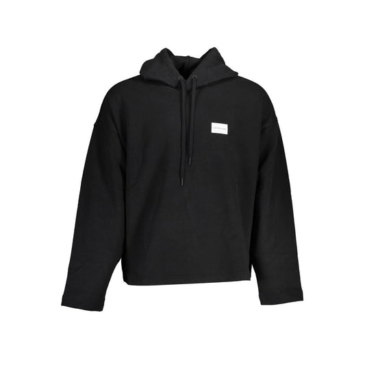 Calvin Klein Black Cotton Men Sweater $265.00 Calvin Klein Luzworld