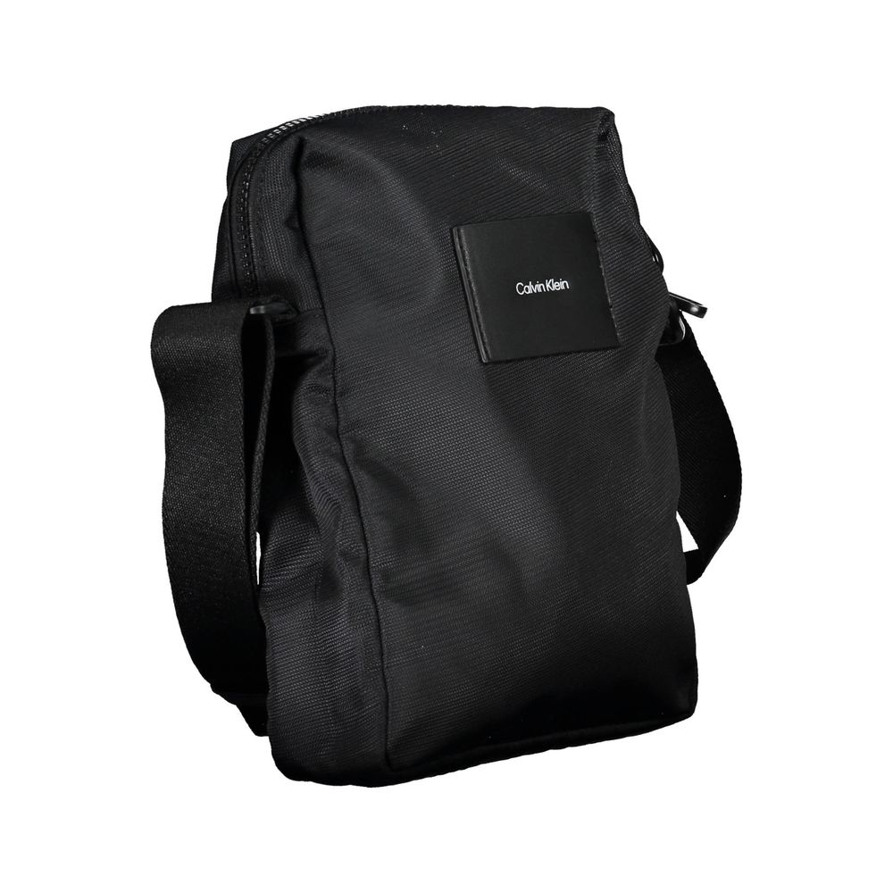 Calvin Klein Black Polyester Shoulder Bag $199.00 Calvin Klein Luzworld