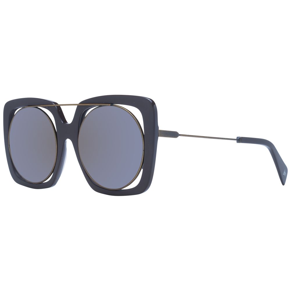 Yohji Yamamoto Brown Unisex Sunglass $1131.00 Yohji Yamamoto Luzworld
