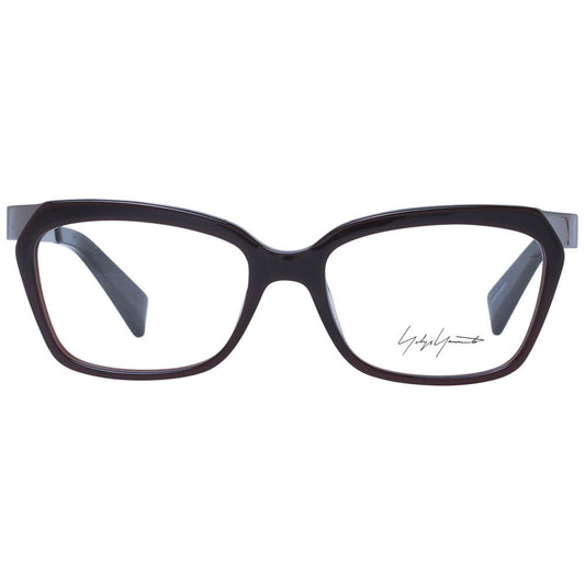 Yohji Yamamoto Brown Unisex Optical Frames