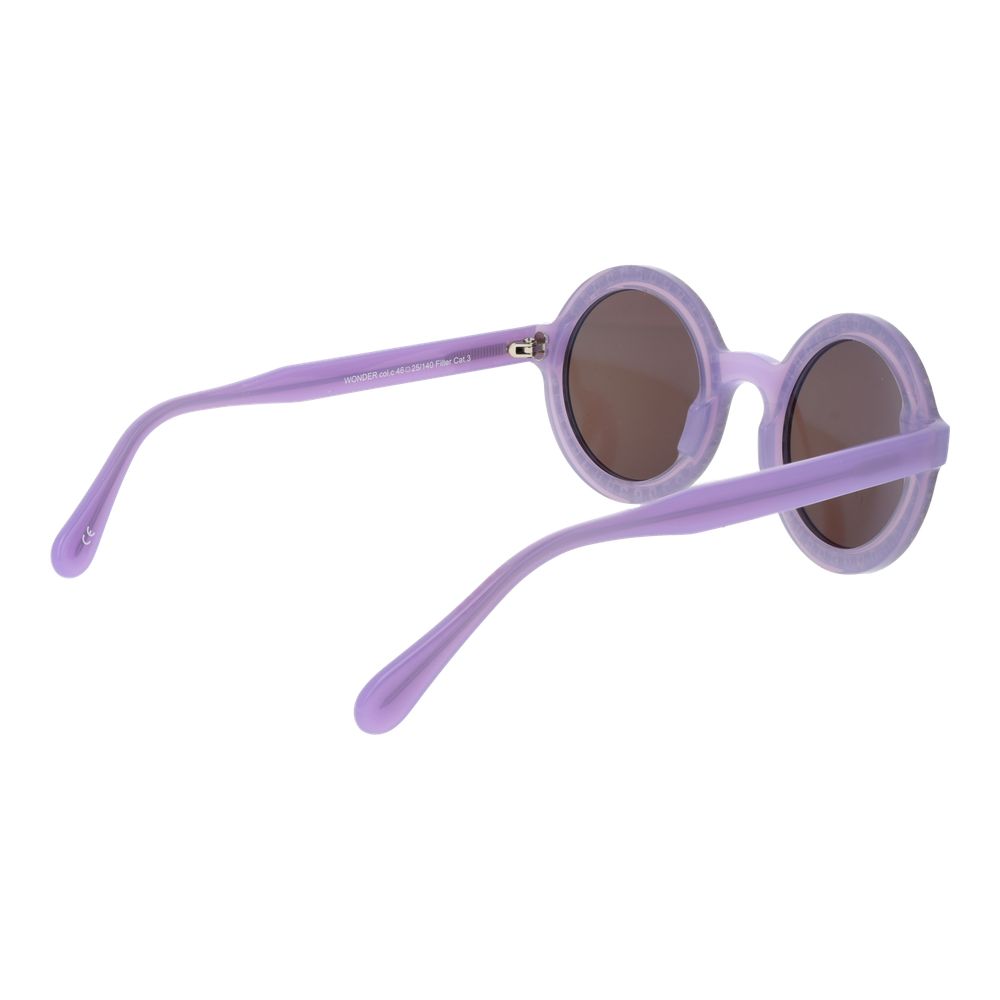 Andy Wolf Purple Unisex Sunglass $620.00 Andy Wolf Luzworld