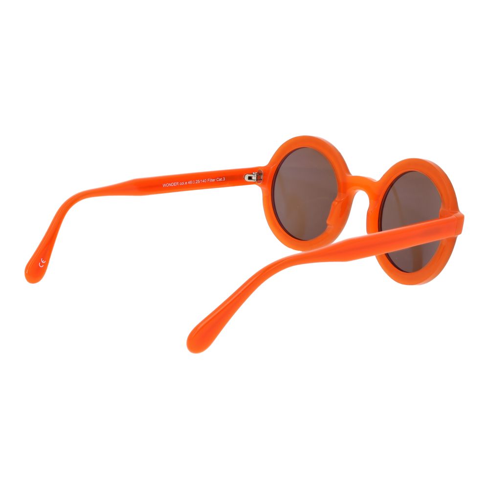 Andy Wolf Orange Unisex Sunglass $620.00 Andy Wolf Luzworld