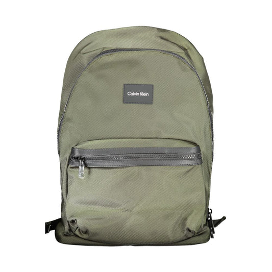 Calvin Klein Green Polyester Backpack $248.00 Calvin Klein Luzworld