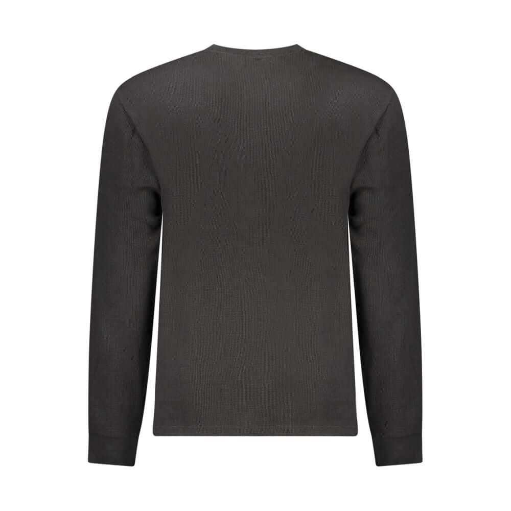 Calvin Klein Black Cotton Men Sweater $171.00 Calvin Klein Luzworld