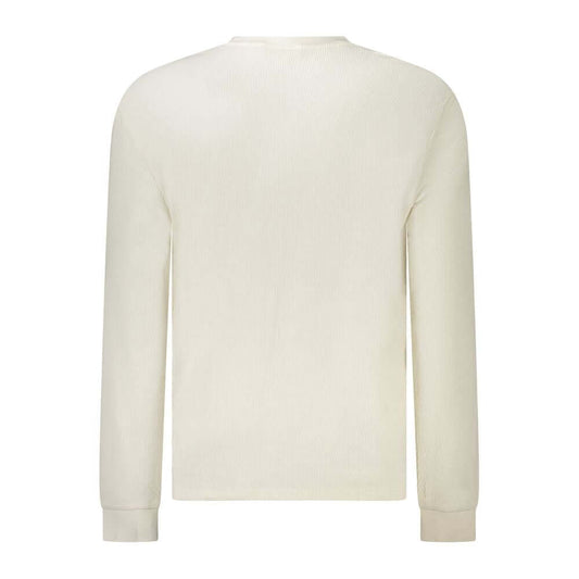 Calvin Klein White Cotton Men Sweater $171.00 Calvin Klein Luzworld
