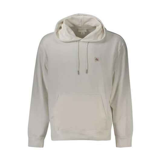 Calvin Klein White Cotton Men Sweater $237.00 Calvin Klein Luzworld