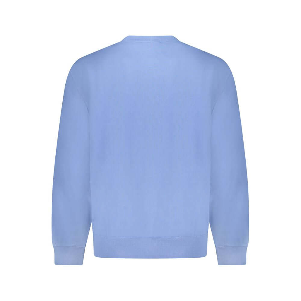 Calvin Klein Blue Cotton Men Sweater $221.00 Calvin Klein Luzworld