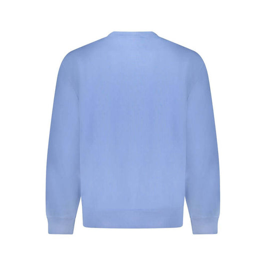 Calvin Klein Blue Cotton Men Sweater $221.00 Calvin Klein Luzworld
