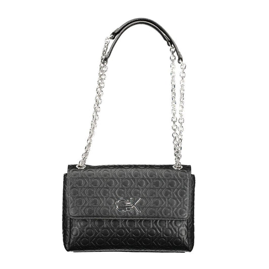 Calvin Klein Black Polyester Handbag $546.00 Calvin Klein Luzworld