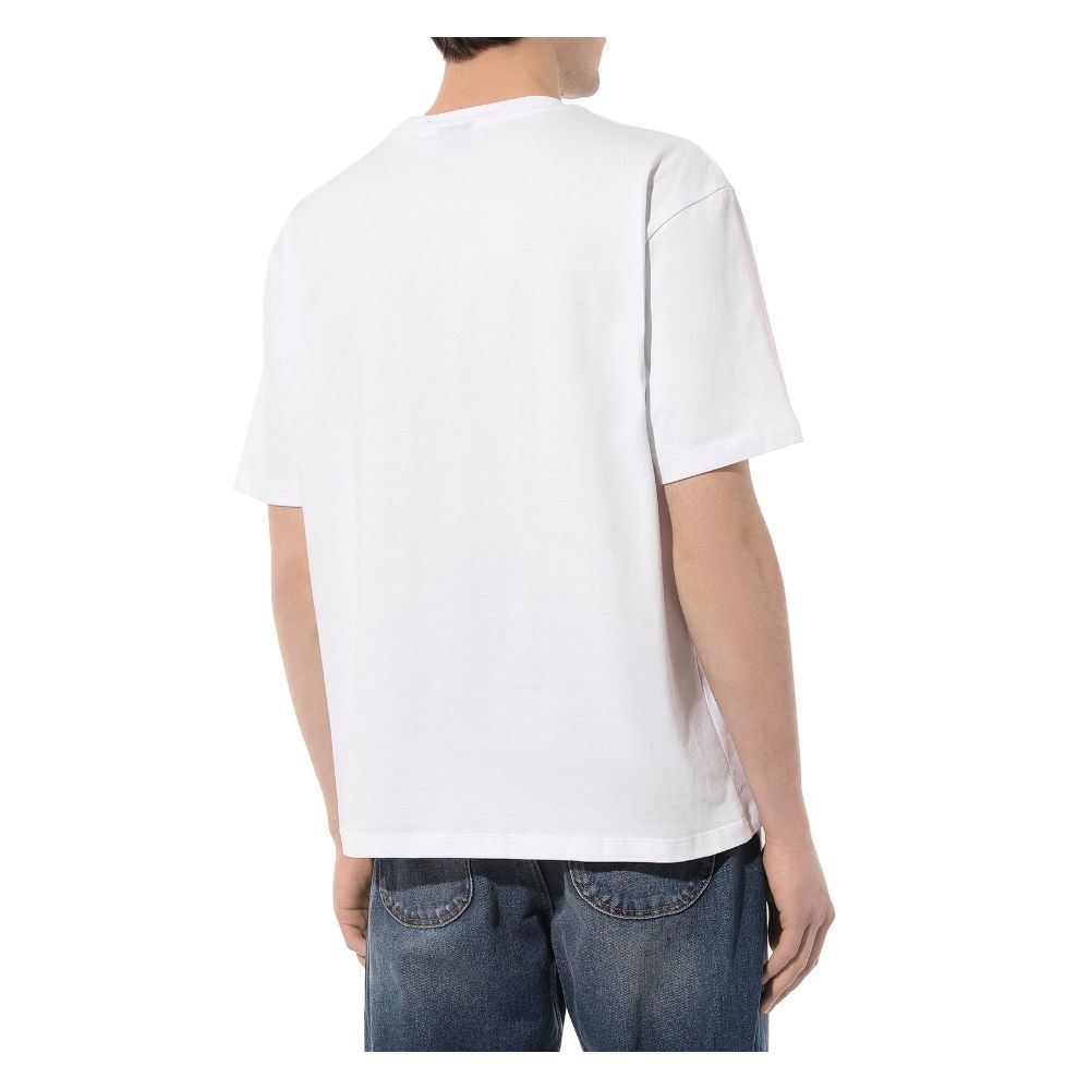 Comme Des Fuckdown White Cotton T-Shirt $142.00 Comme Des Fuckdown Luzworld