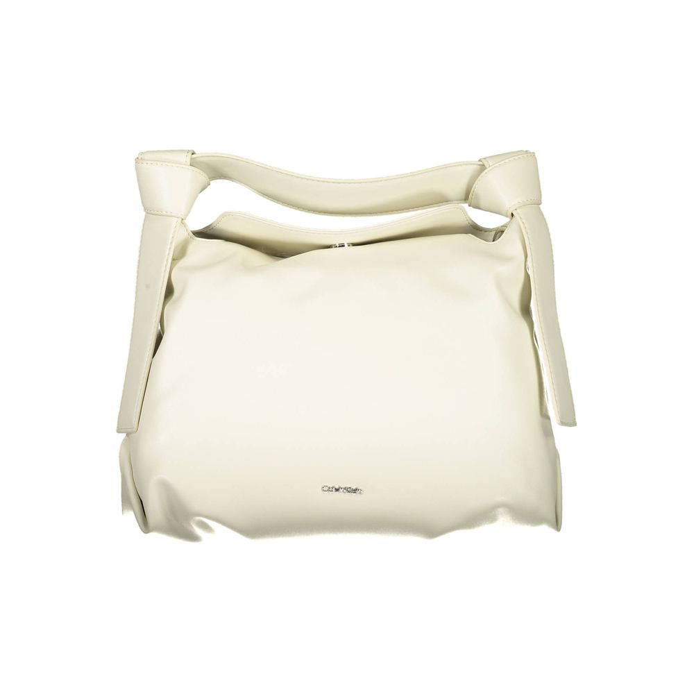 Calvin Klein Beige Polyester Handbag $528.00 Calvin Klein Luzworld