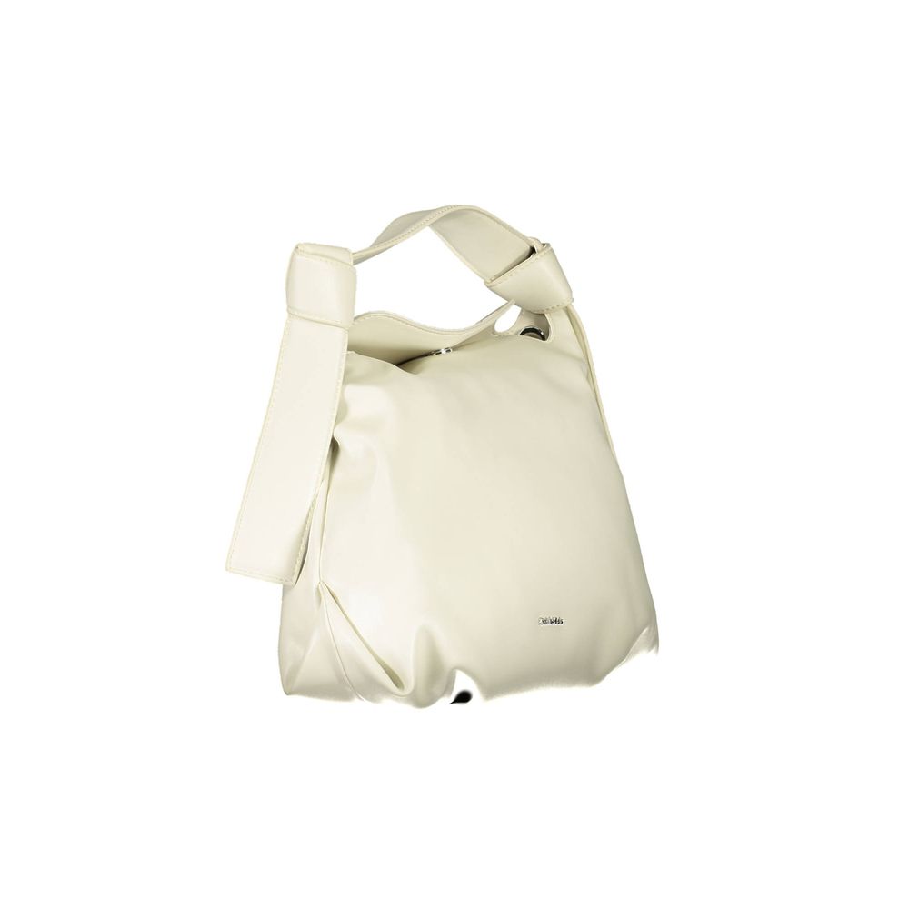 Calvin Klein Beige Polyester Handbag $528.00 Calvin Klein Luzworld
