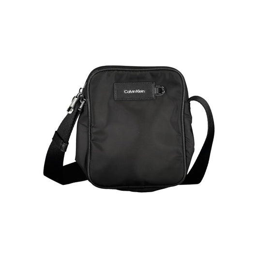 Calvin Klein Black Polyester Shoulder Bag $215.00 Calvin Klein Luzworld
