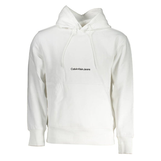 Calvin Klein White Cotton Men Sweater $234.00 Calvin Klein Luzworld
