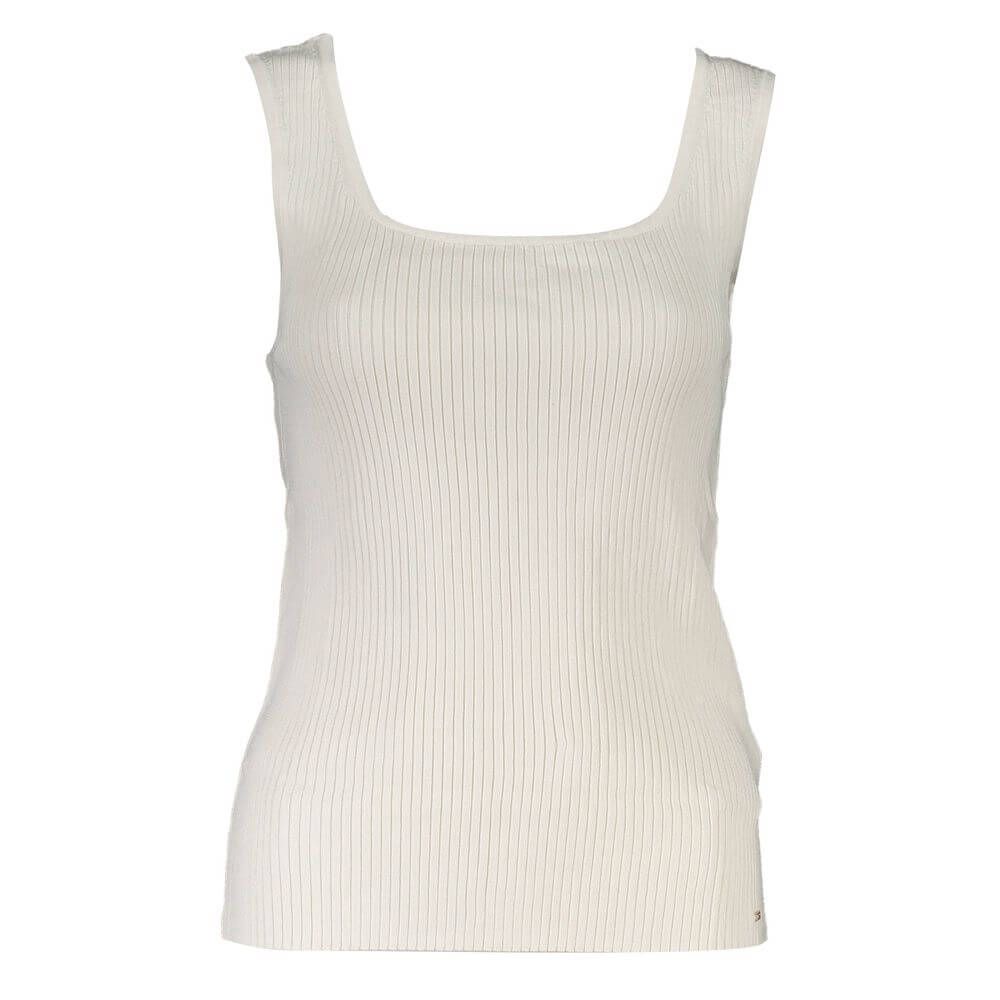 Tommy Hilfiger White Modal Women Top $265.00 Tommy Hilfiger Luzworld