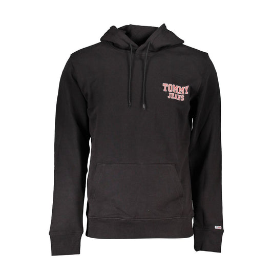 Tommy Hilfiger Black Cotton Men Sweater $218.00 Tommy Hilfiger Luzworld