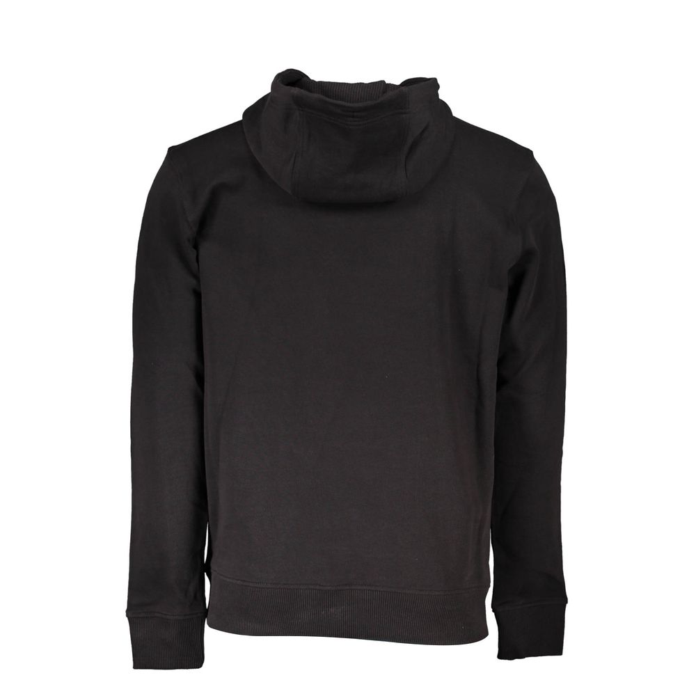Tommy Hilfiger Black Cotton Men Sweater $218.00 Tommy Hilfiger Luzworld