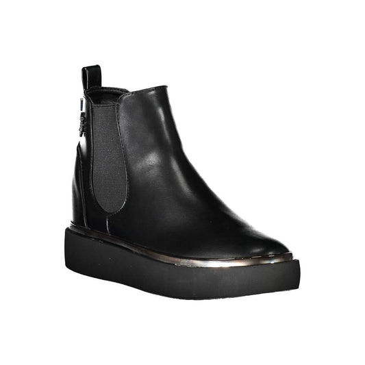 U.S. POLO ASSN. Black Polyester Boot