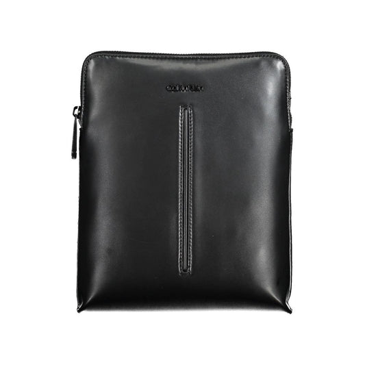 Calvin Klein Black Polyester Shoulder Bag $232.00 Calvin Klein Luzworld