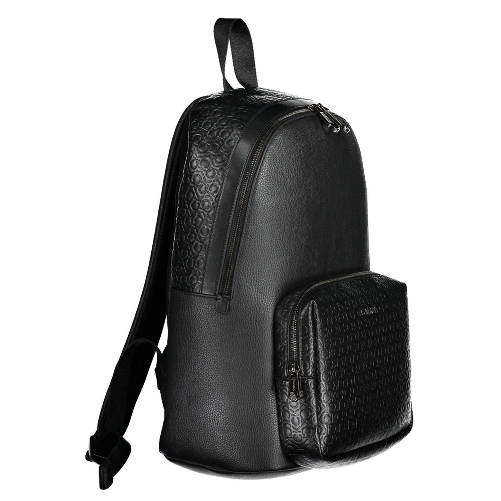 Calvin Klein Black Polyester Backpack $530.00 Calvin Klein Luzworld