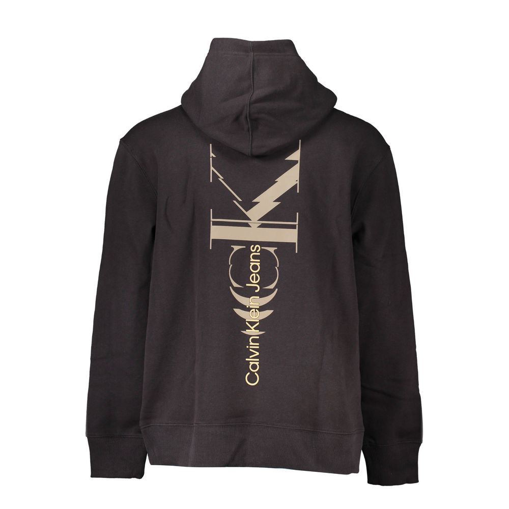 Calvin Klein Black Cotton Men Sweater $265.00 Calvin Klein Luzworld