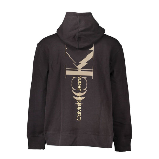 Calvin Klein Black Cotton Men Sweater $265.00 Calvin Klein Luzworld