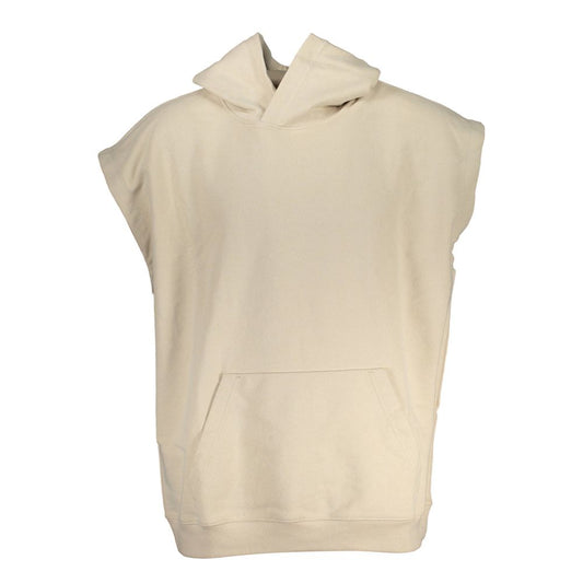 Calvin Klein Beige Cotton Men Sweater $281.00 Calvin Klein Luzworld