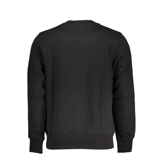 Calvin Klein Black Cotton Men Sweater $218.00 Calvin Klein Luzworld