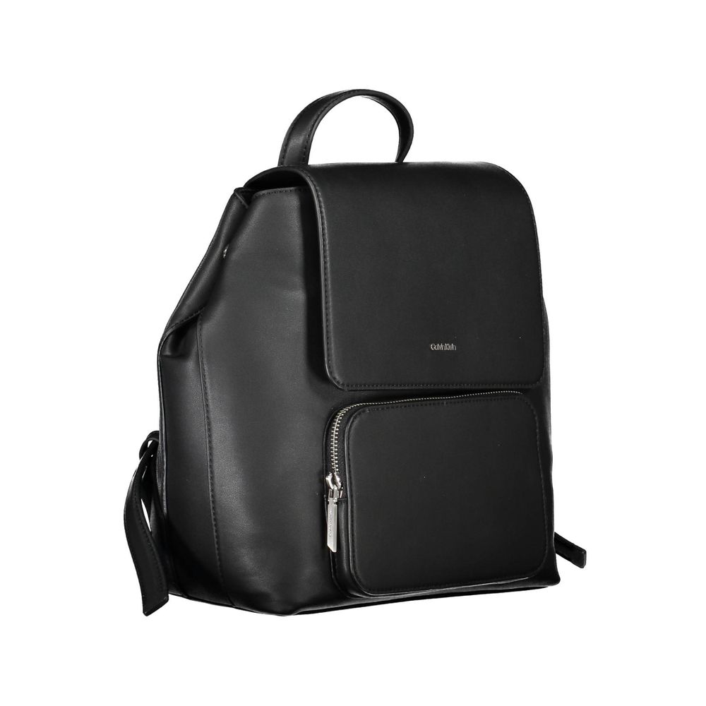Calvin Klein Black Polyester Backpack $510.00 Calvin Klein Luzworld