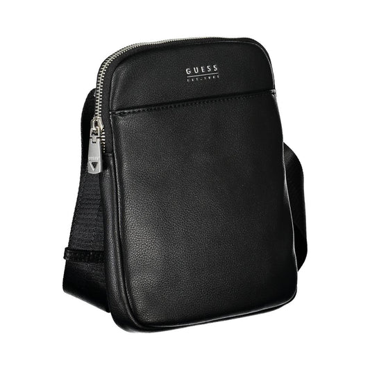 Guess Jeans Black Polyethylene Shoulder Bag