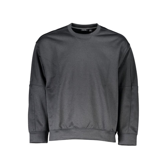 Calvin Klein Black Polyester Men Sweater $250.00 Calvin Klein Luzworld