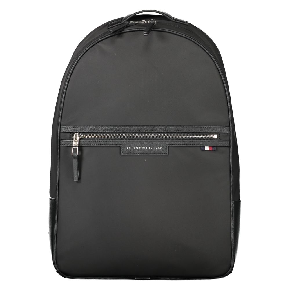 Tommy Hilfiger Black Polyester Backpack $521.00 Tommy Hilfiger Luzworld