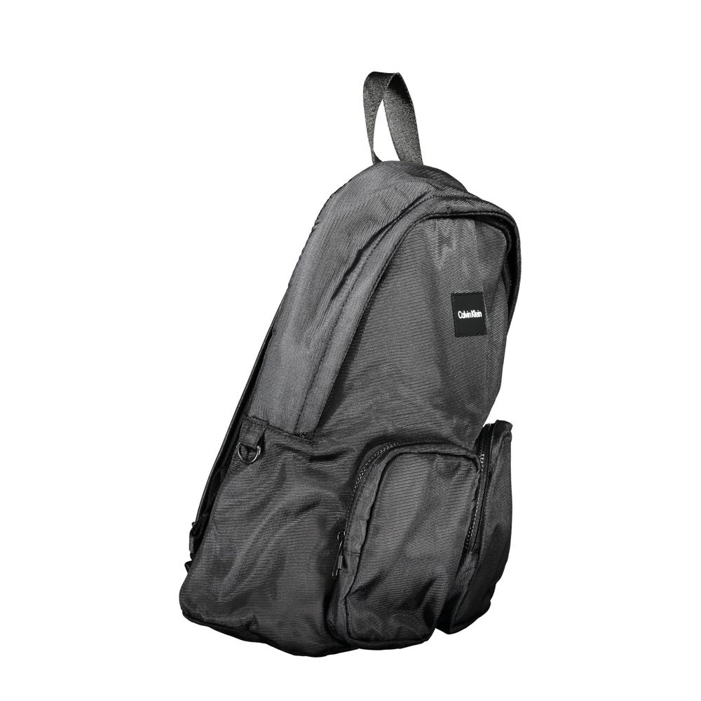 Calvin Klein Black Polyester Backpack $248.00 Calvin Klein Luzworld