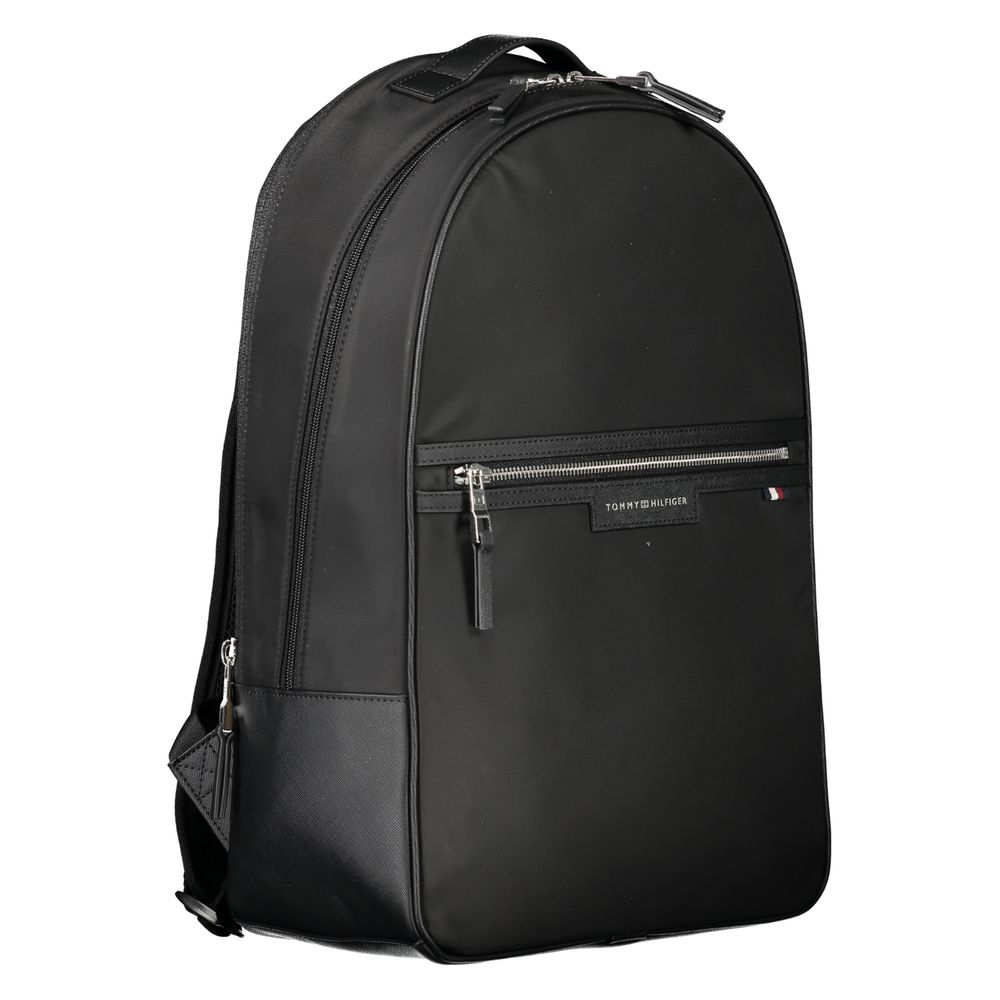 Tommy Hilfiger Black Polyester Backpack $521.00 Tommy Hilfiger Luzworld