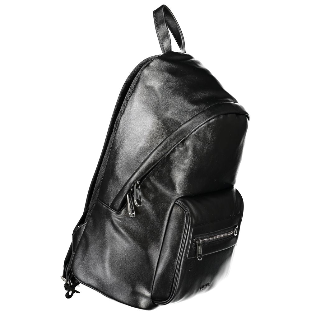 Calvin Klein Black Polyester Backpack $549.00 Calvin Klein Luzworld