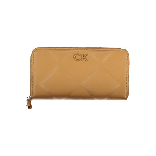 Calvin Klein Brown Polyester Wallet $217.00 Calvin Klein Luzworld