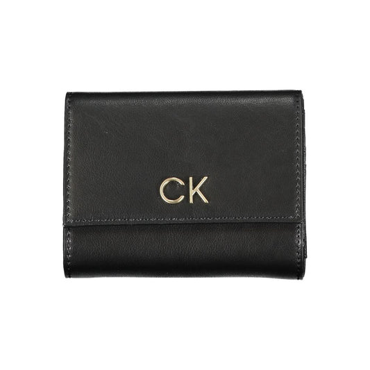 Calvin Klein Black Polyester Wallet $186.00 Calvin Klein Luzworld