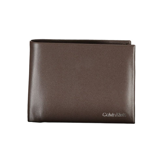 Calvin Klein Brown Leather Wallet $209.00 Calvin Klein Luzworld