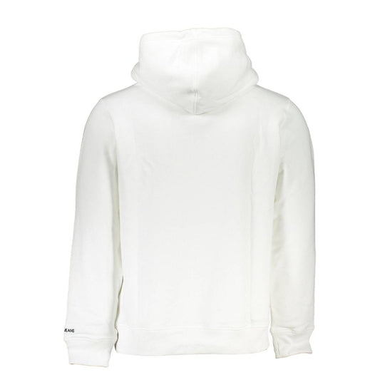 Calvin Klein White Cotton Men's Hooded Sweater $234.00 Calvin Klein Luzworld