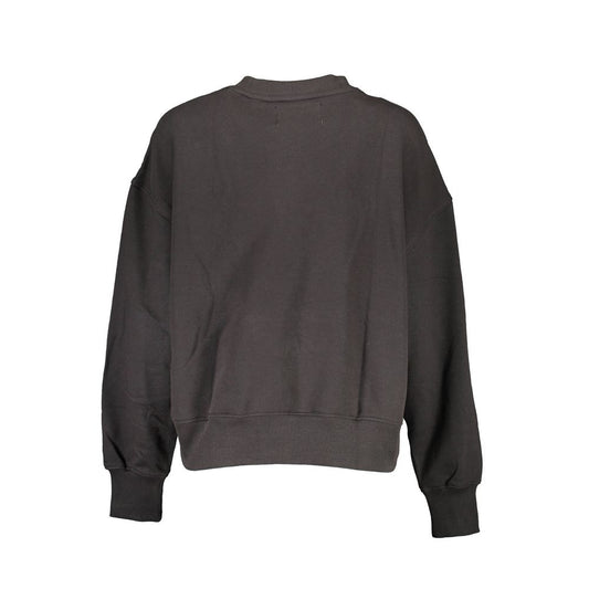 Calvin Klein Black Cotton Women Sweater $208.00 Calvin Klein Luzworld