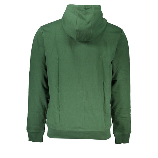 Tommy Hilfiger Green Cotton Men Sweater with Hood $265.00 Tommy Hilfiger Luzworld