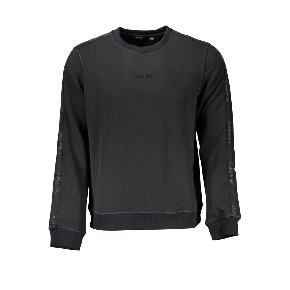 Calvin Klein Black Polyester Men Sweater $218.00 Calvin Klein Luzworld