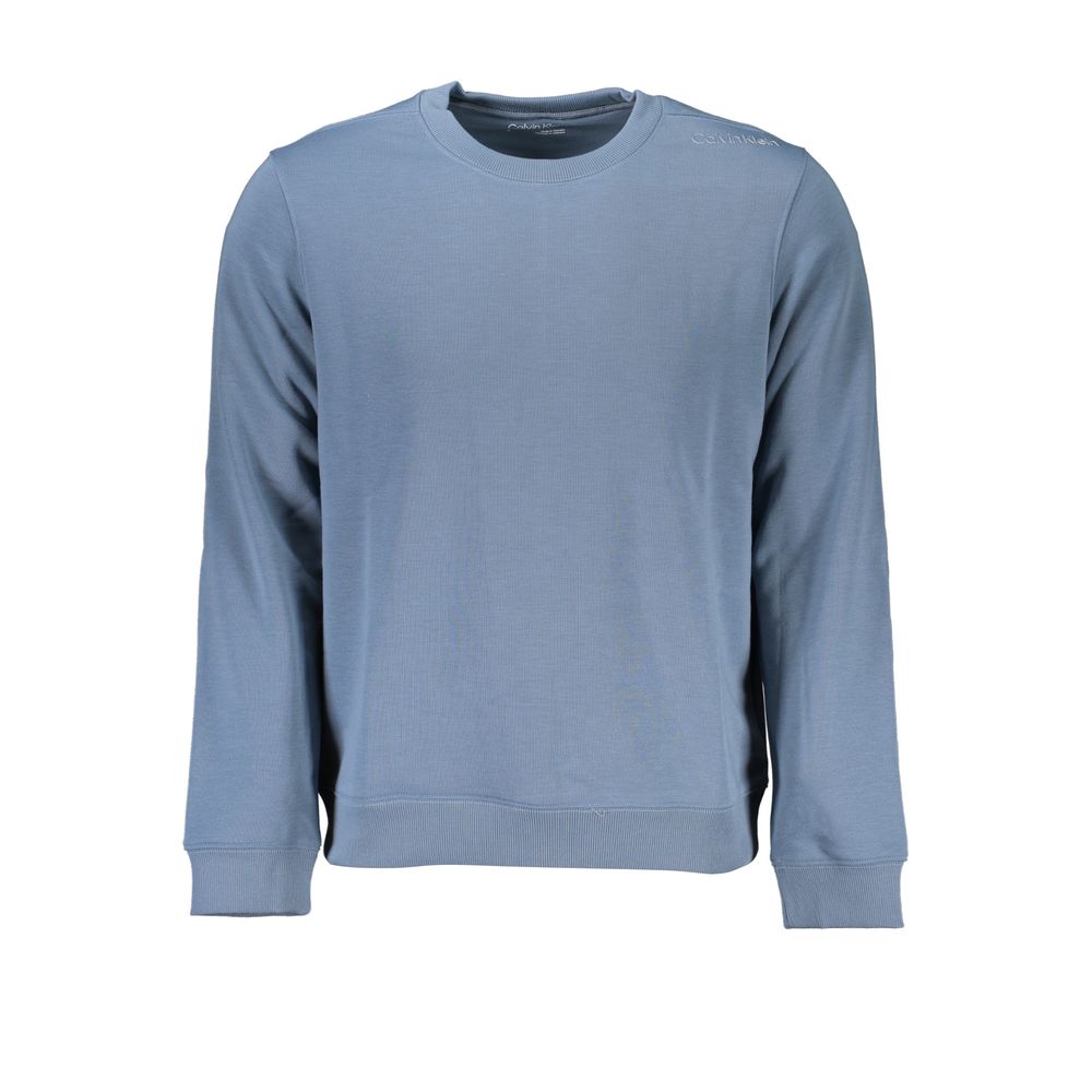 Calvin Klein Blue Polyester Men Sweater $203.00 Calvin Klein Luzworld