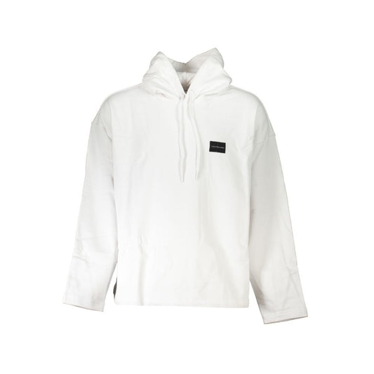 Calvin Klein White Cotton Men Sweater $265.00 Calvin Klein Luzworld