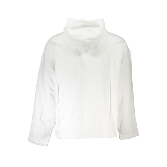 Calvin Klein White Cotton Men Sweater $265.00 Calvin Klein Luzworld