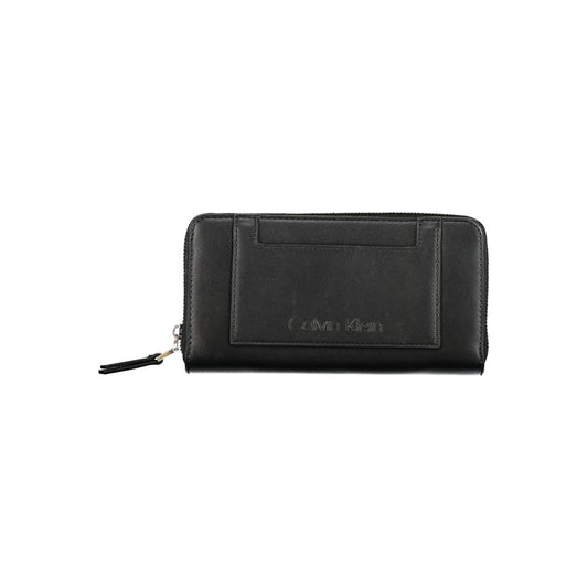 Calvin Klein Black Polyester Wallet $200.00 Calvin Klein Luzworld
