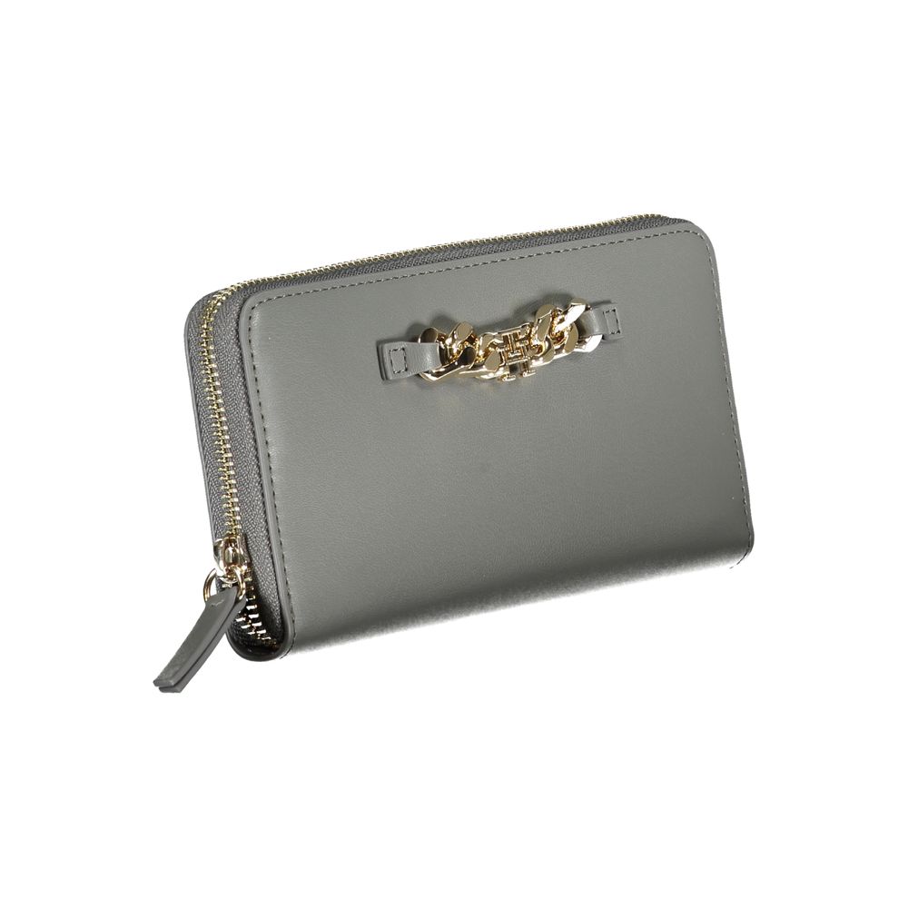 Tommy Hilfiger Gray Polyethylene Wallet $206.00 Tommy Hilfiger Luzworld
