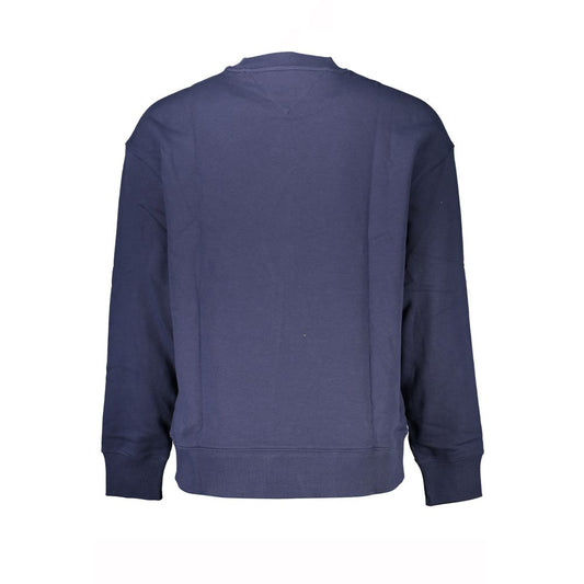 Tommy Hilfiger Blue Cotton Men Sweater $234.00 Tommy Hilfiger Luzworld