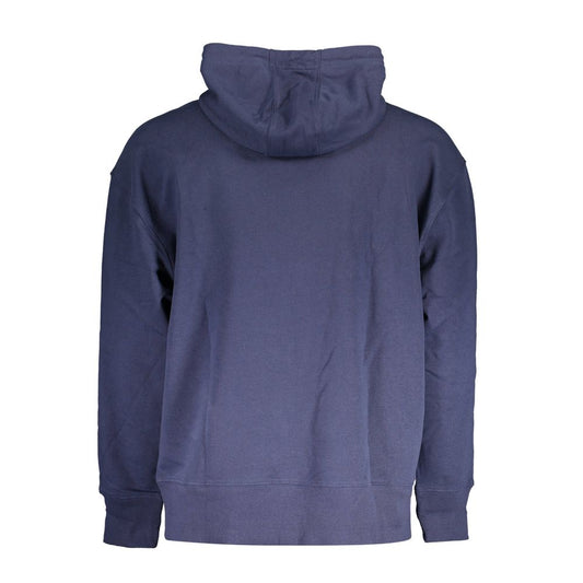 Tommy Hilfiger Blue Cotton Men Sweater $250.00 Tommy Hilfiger Luzworld